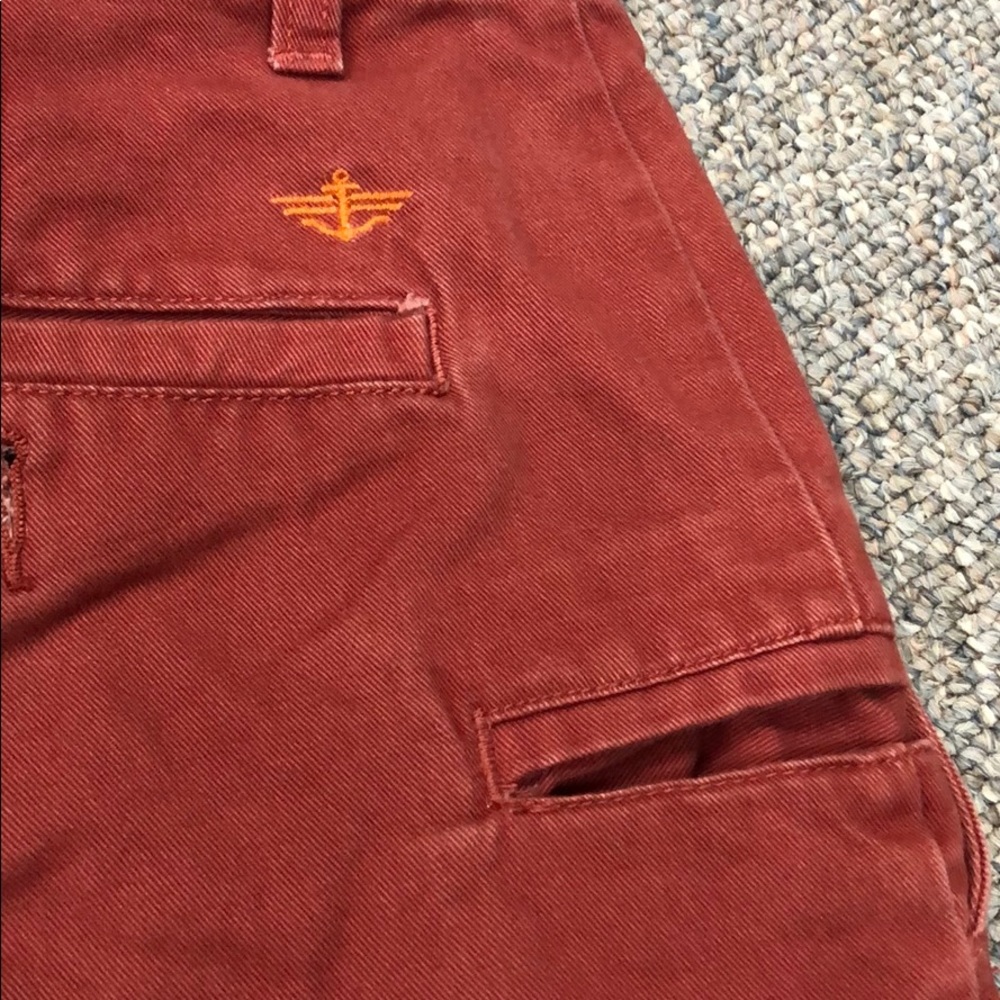 🚢EUC Dockers Men’s Shorts Size 34 Burgundy - Picture 6 of 6